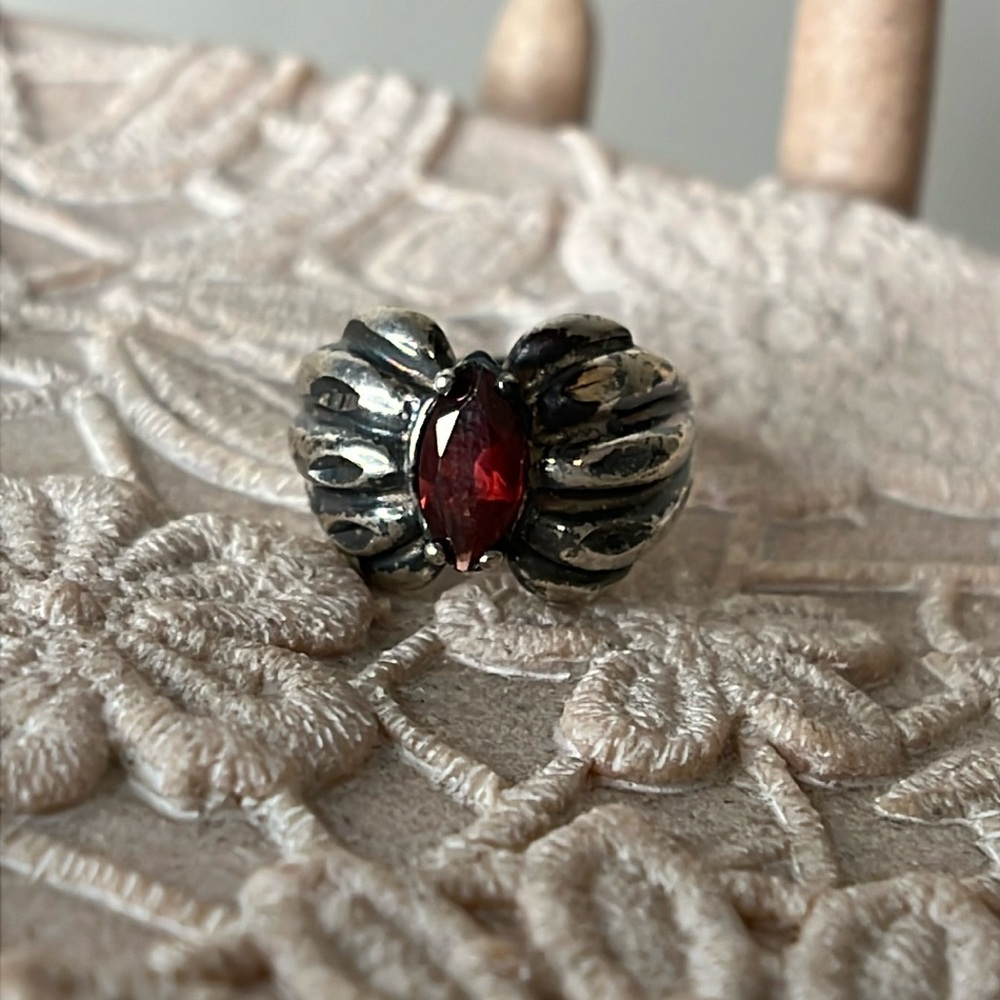 JC 925 stamped ring